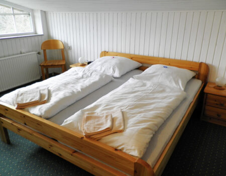 Ferienwohnung Weißdorn - Eines der 3 Schlafzimmer